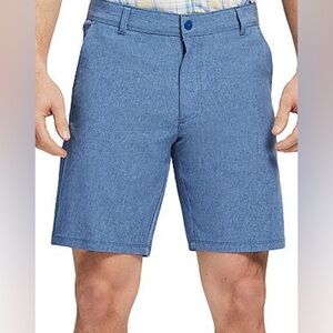 Men's Izod Saltwater Hybrid Performance Blue Casual Shorts